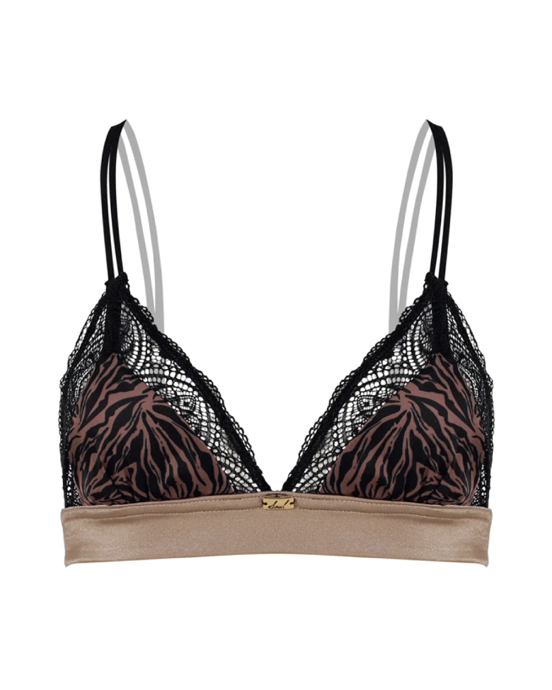 Bralette - GAIA DORADO: Talla S - imagen 2