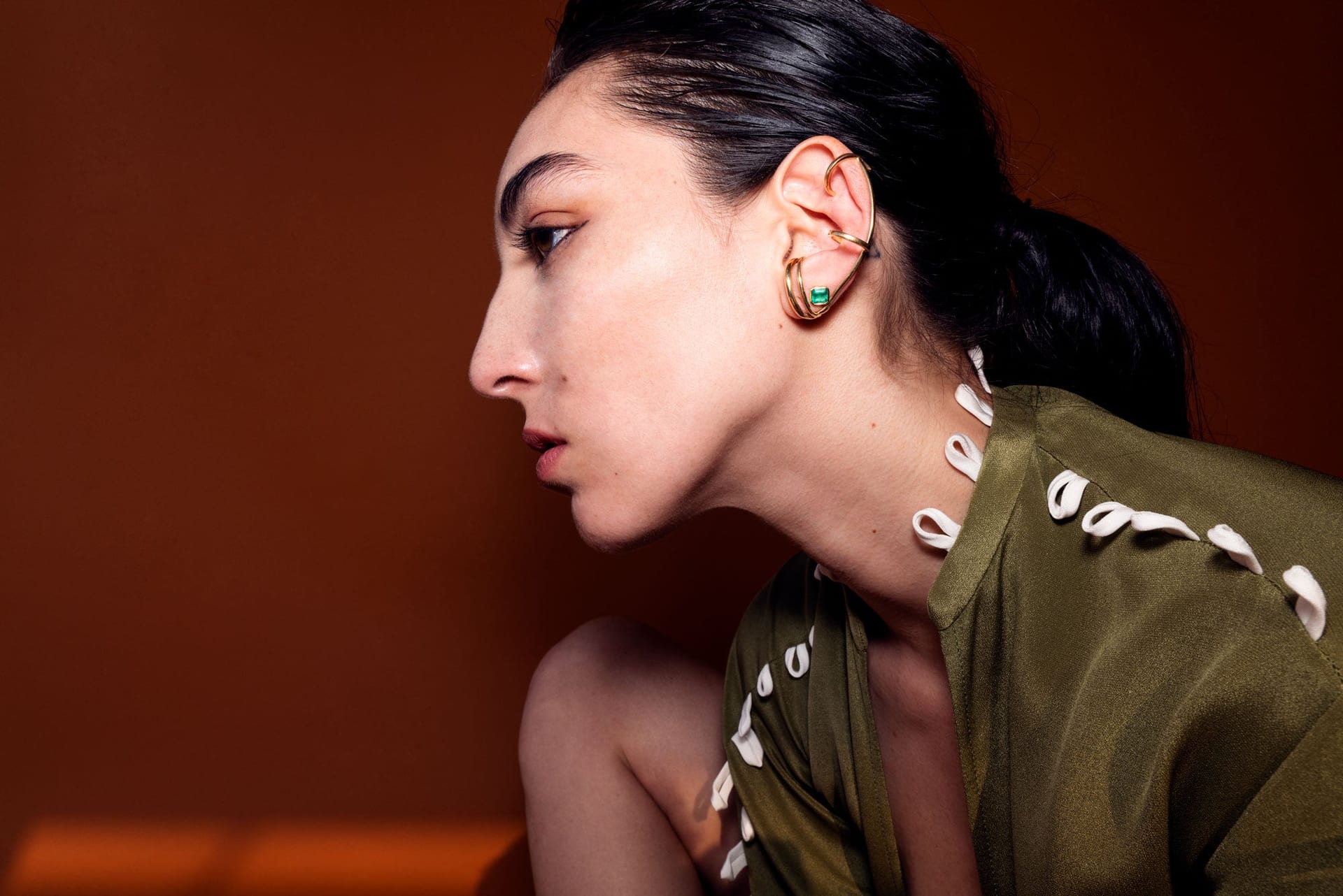 Ear cuff Aros de Oro - imagen 2