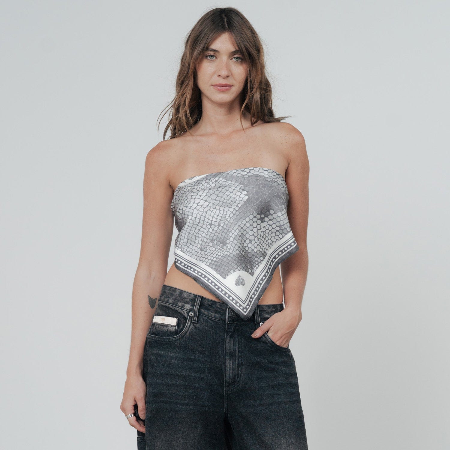 Python Bandana - Gray - imagen 2