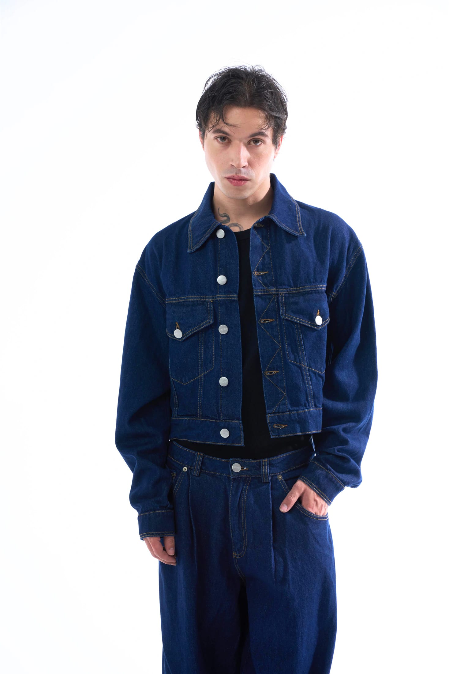 RAW DENIM JACKET - imagen 16