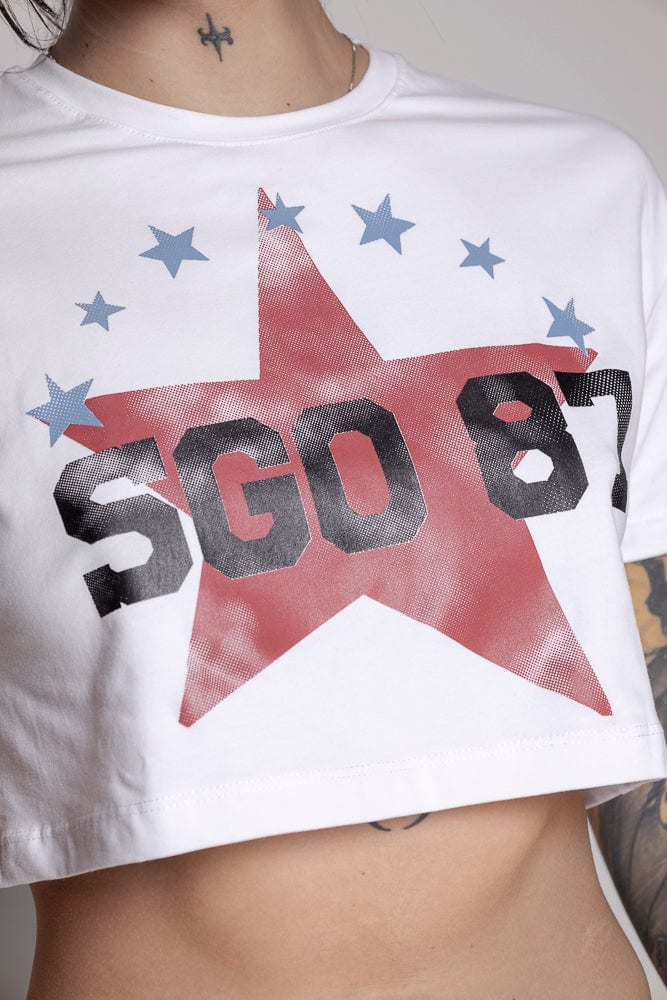 Crop-Top Courage Estrella-Blanco - imagen 3