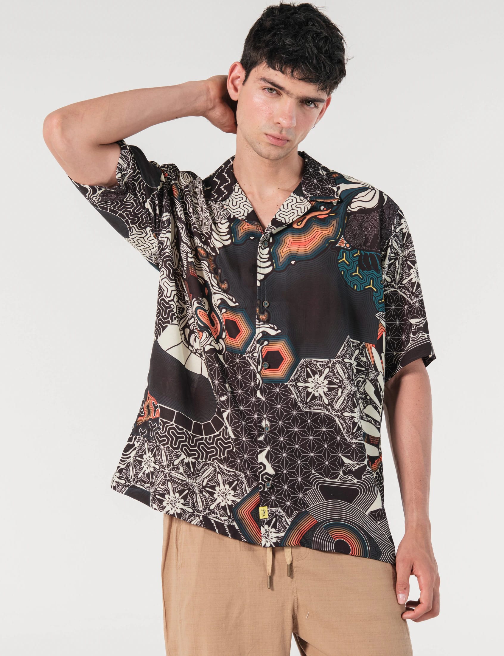 Camisa Regular Fit Amapola Multicolor - imagen 4