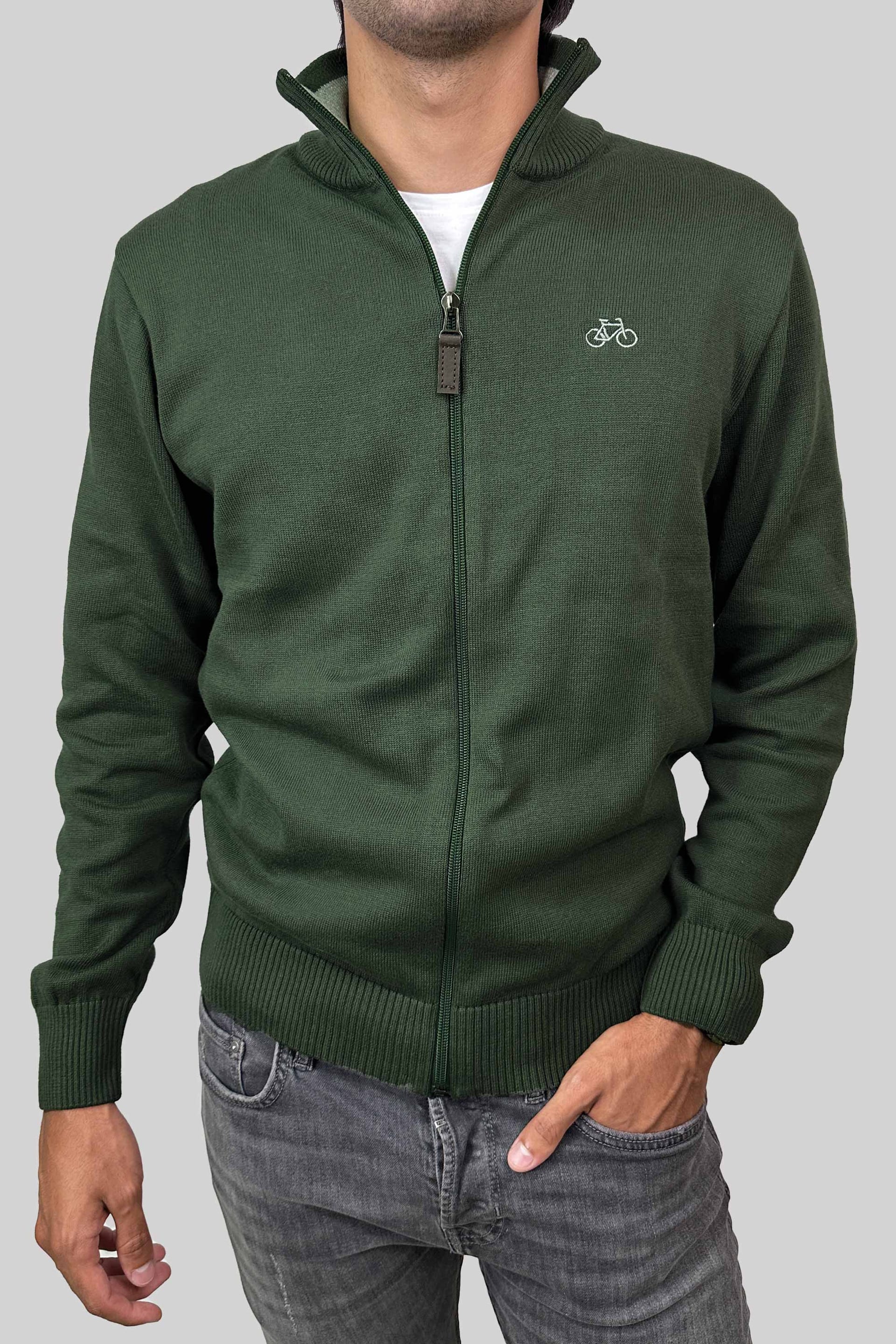 SACO FULL ZIP MILITAR - imagen 1