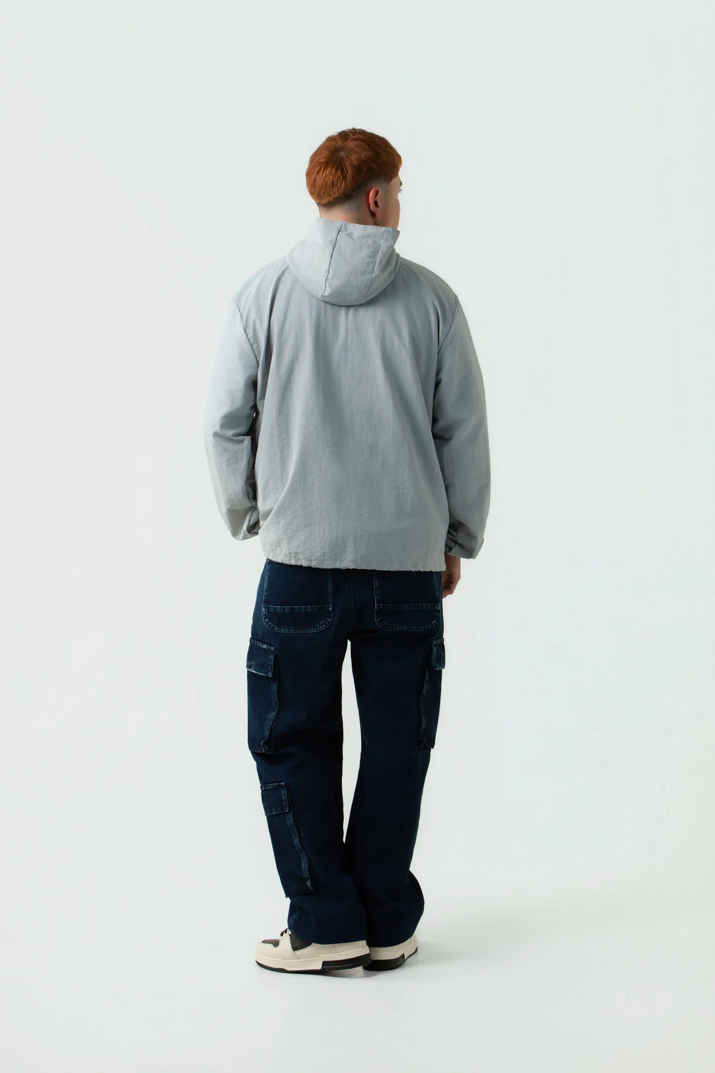 CHAQUETA ROMPEVIENTOS COLOR GRIS CLR - imagen 5