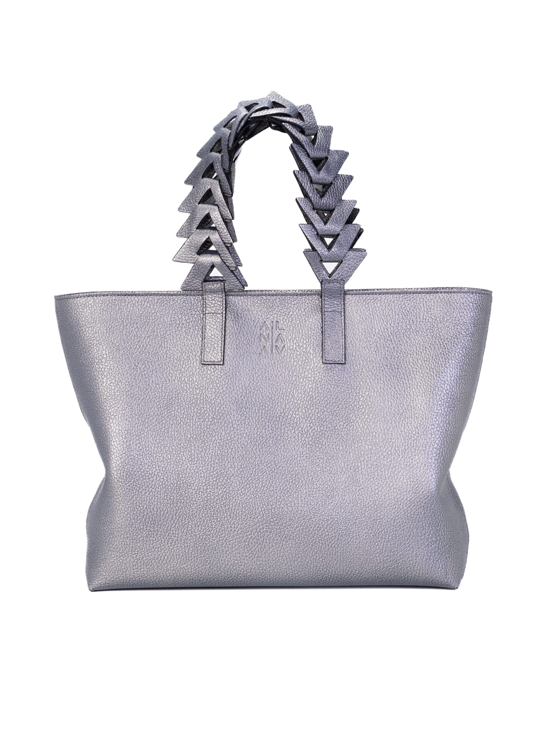 Caro  Laptop Tote Plateado 14" - imagen 1