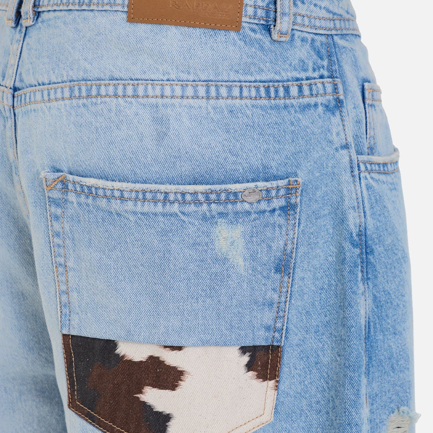 Cow Barrel Fit Denim Light Blue - imagen 4