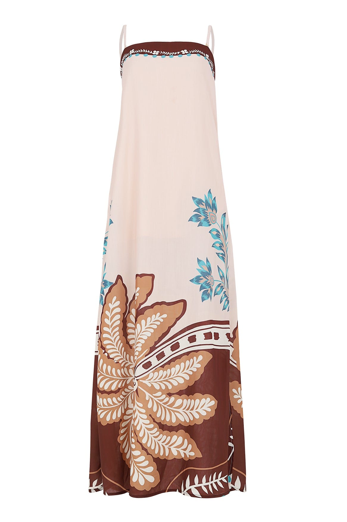 VESTIDO CELESTE FIORENTINA - imagen 4