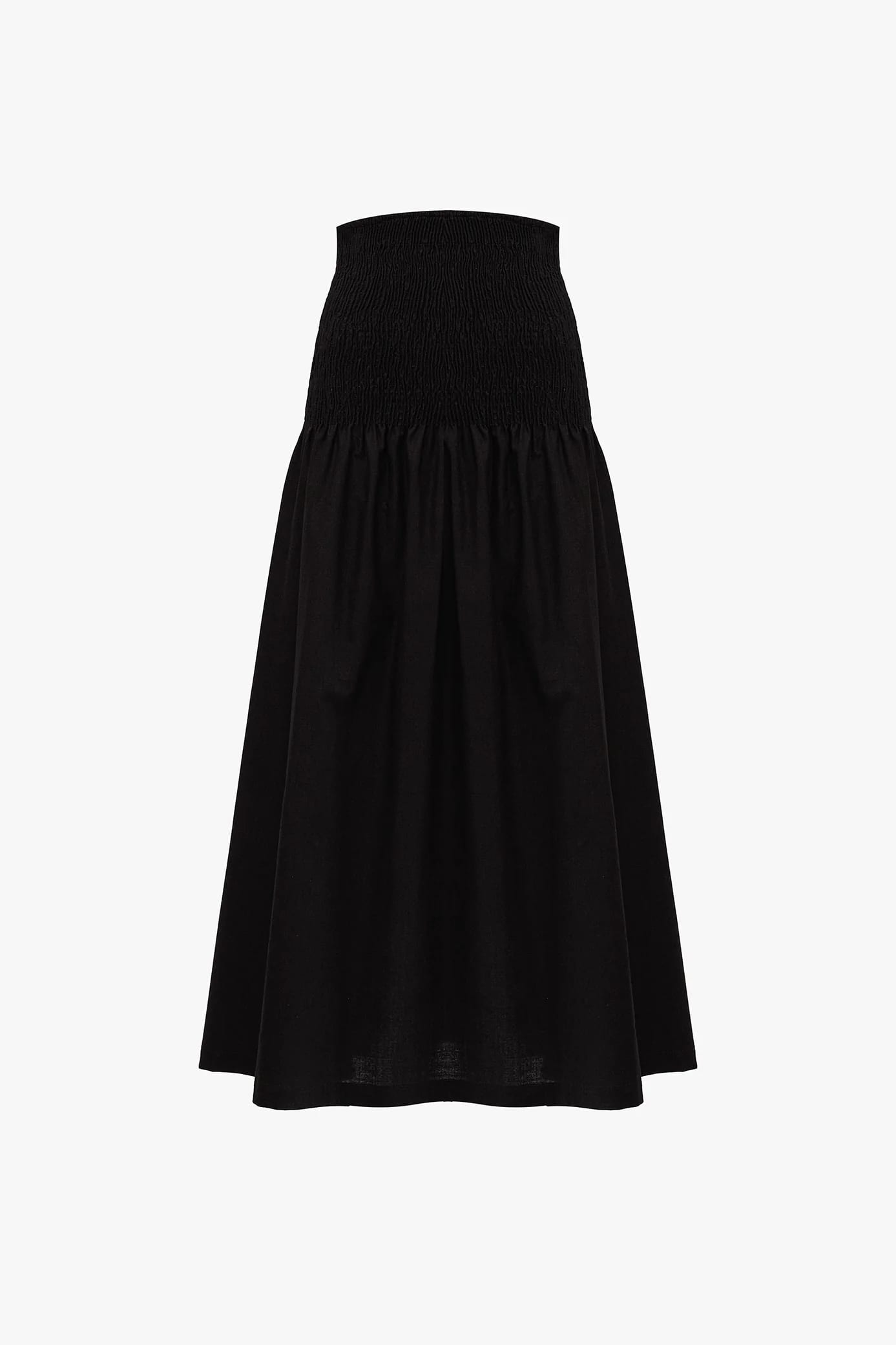 Falda Shirred Negro - imagen 10