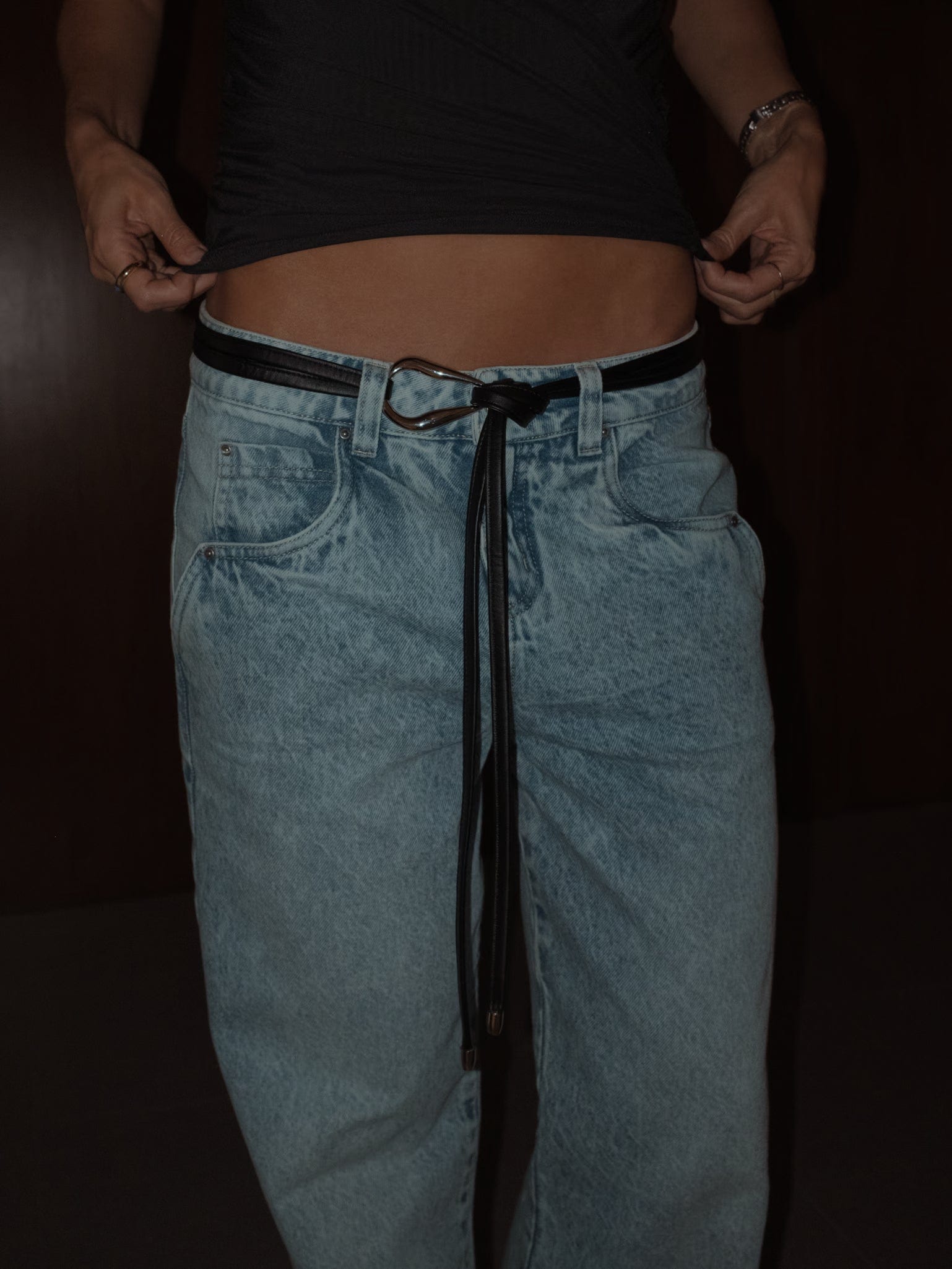 NOT SO MODEST JEAN - OLD LIGHT BLUE - imagen 3