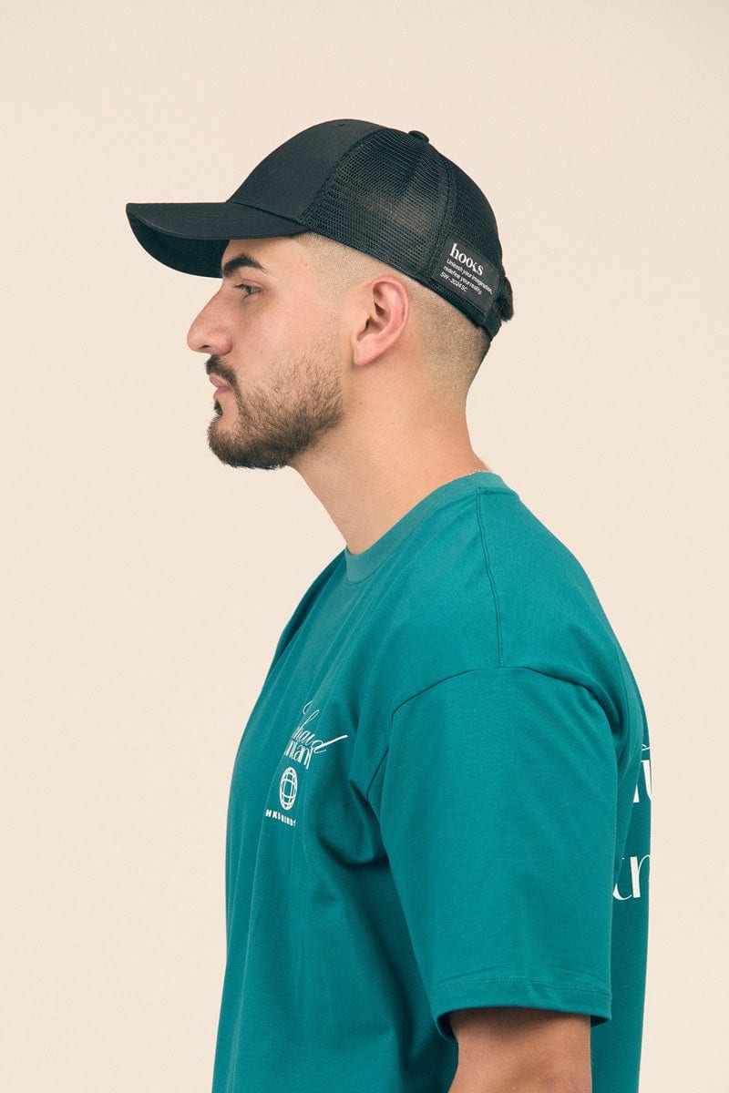 GORRA NEGRA MALLA - imagen 3