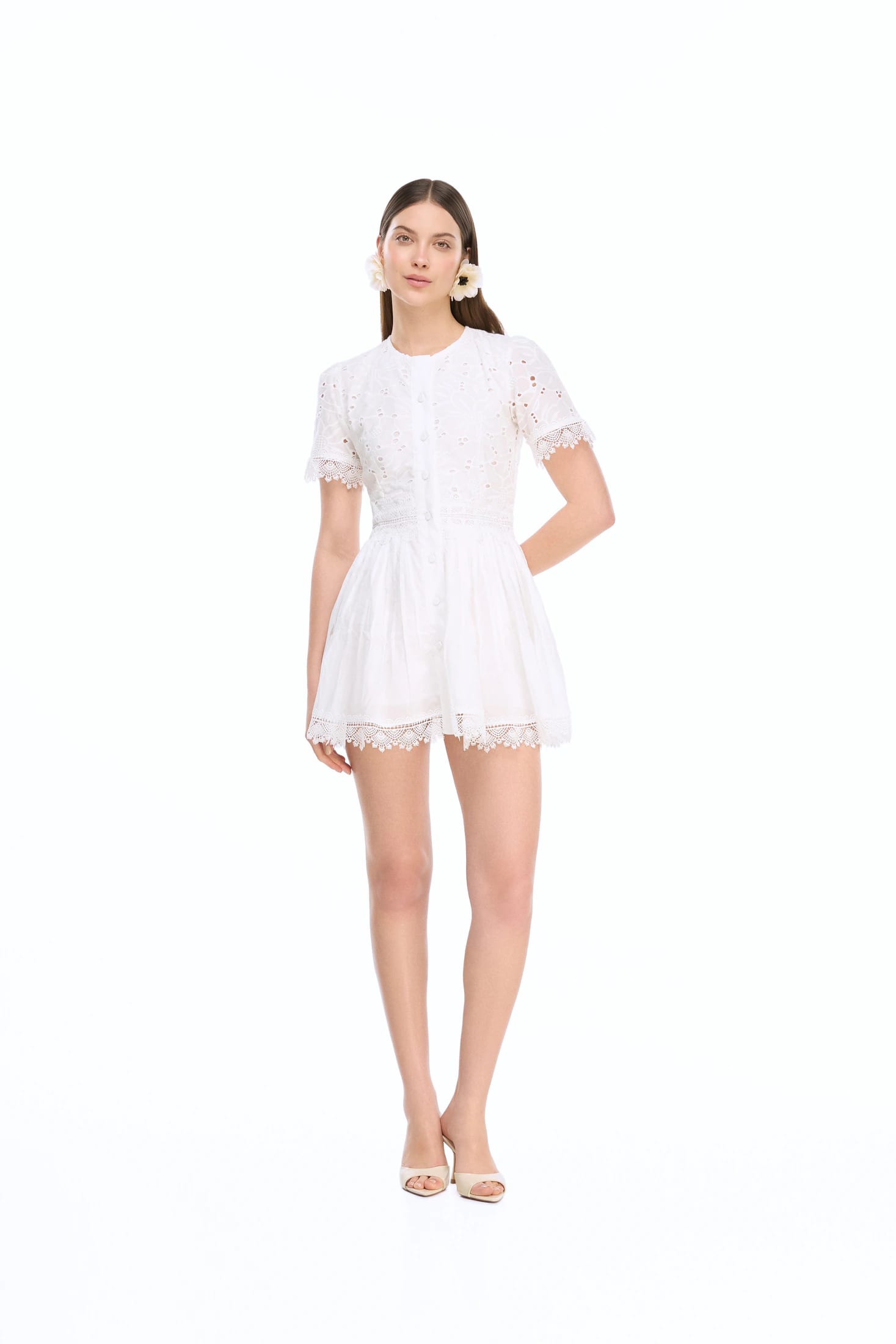 MARGARITA DRESS WHITE - imagen 1