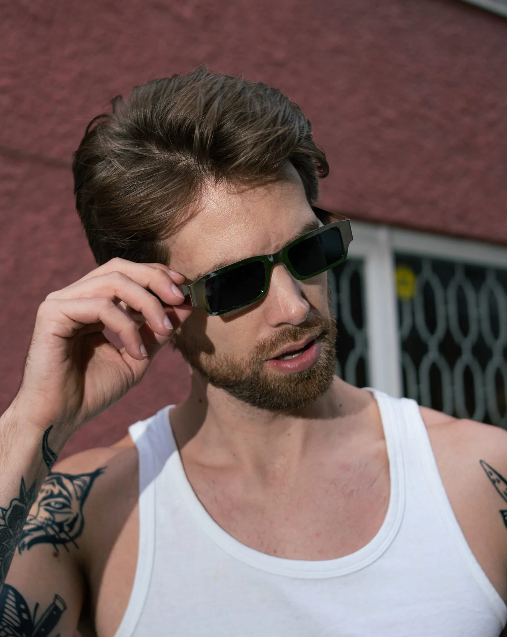HENDRIX SUNGLASSES - GOLDEN/BLACK - imagen 4