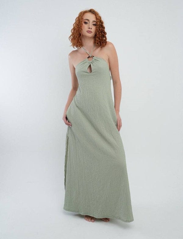 Vestido Lorette Verde Pistacho - imagen 1