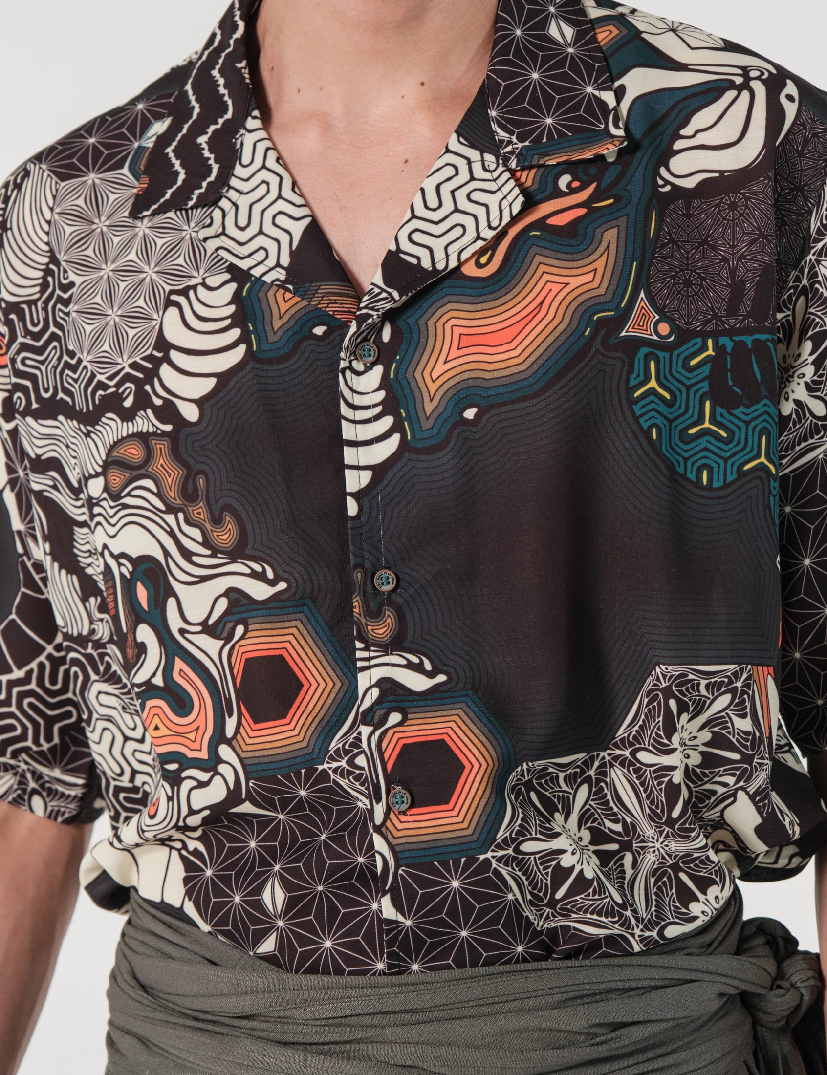 Camisa Regular Fit Amapola Multicolor - imagen 3