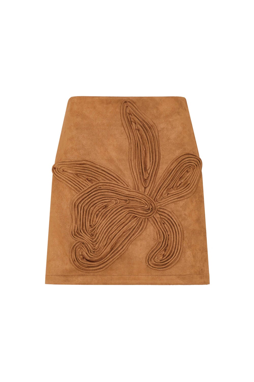 Falda mini april camel - imagen 2