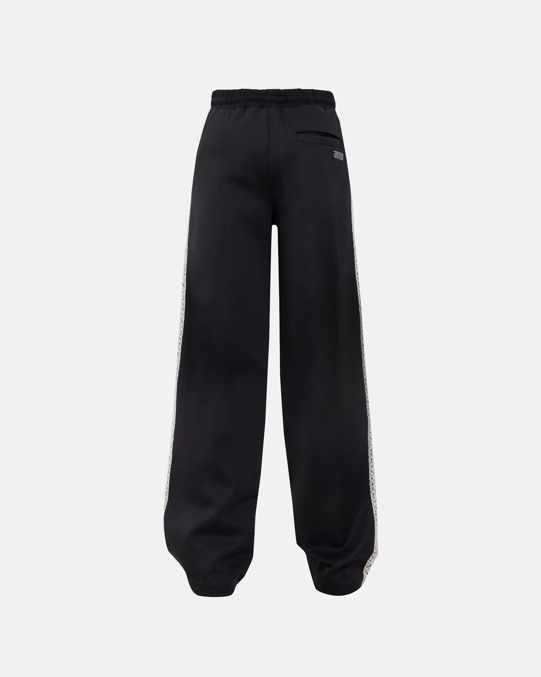 W Basics Undgld Lace-panel Track Pants Black - imagen 3