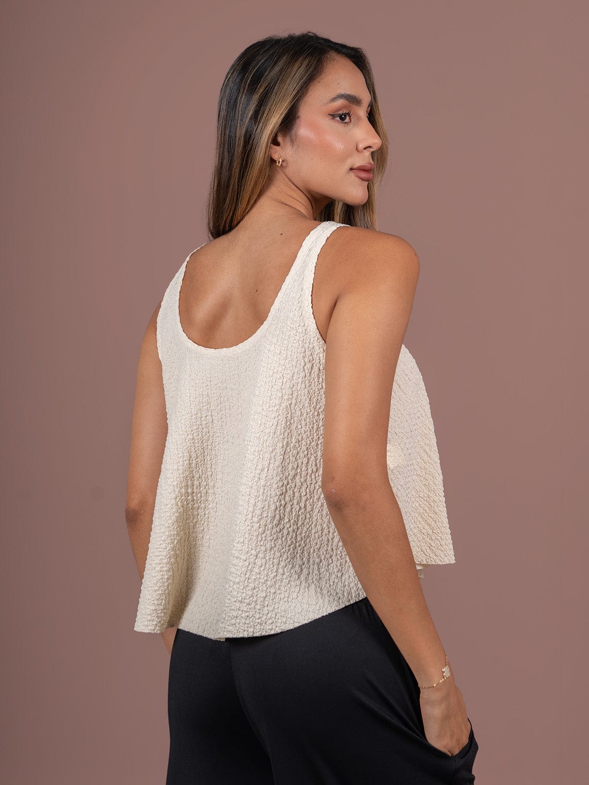 Blusa Leyva Ivory - imagen 3