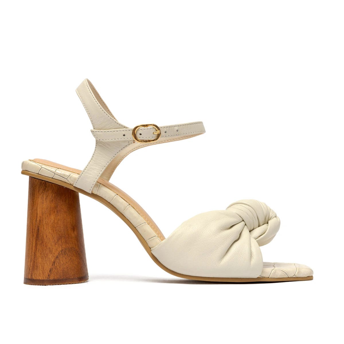 ALESSIA OFF WHITE SANDALS - imagen 1