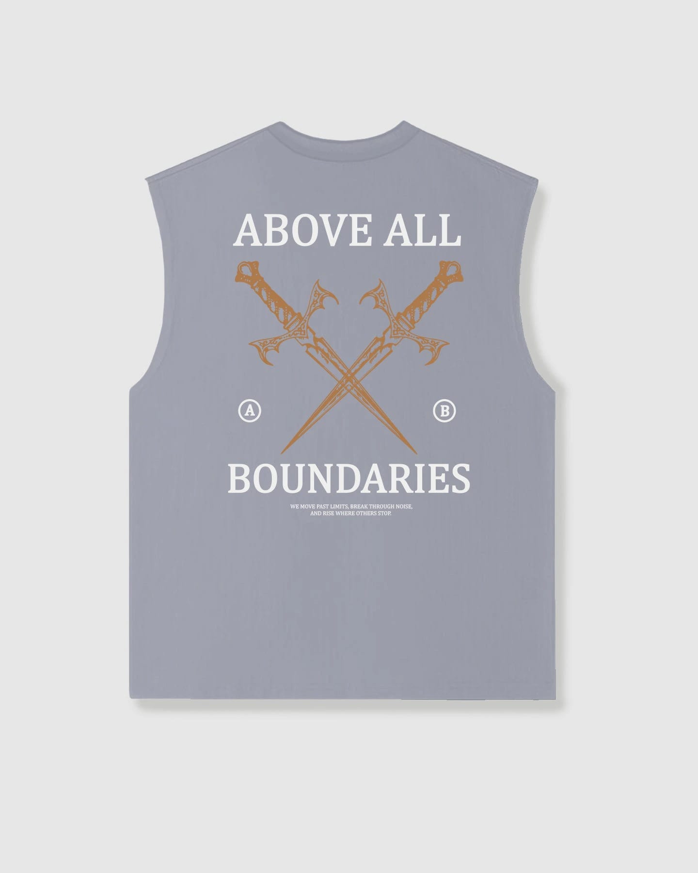 Oversized Sleeveless Boundaries Grey - imagen 1