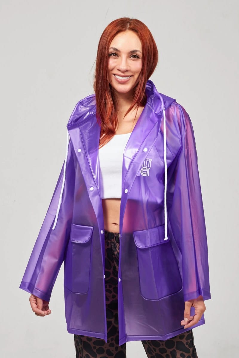 Capa Lluvia Morado Chic - imagen 1