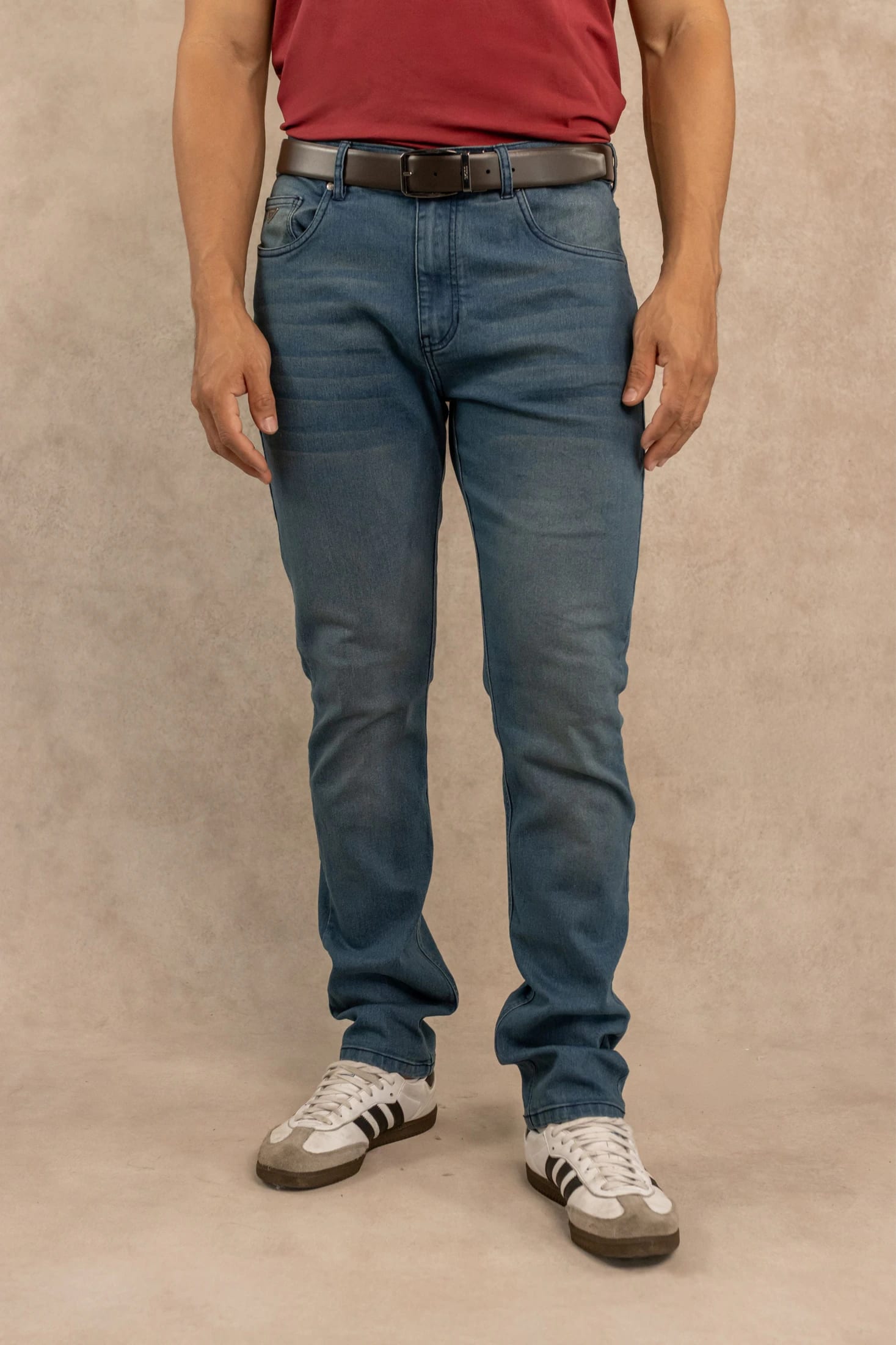 Jean Elastico Azul Medio Contemporary - imagen 1