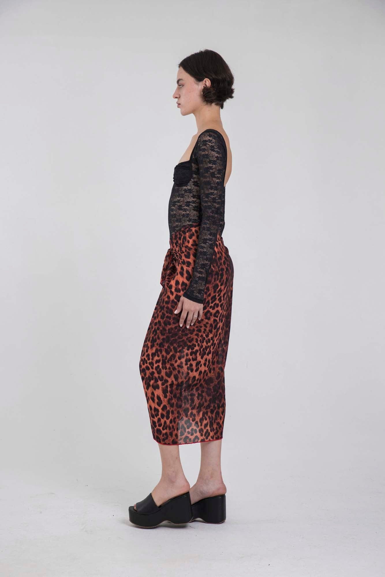 LEOPARD SCARF - imagen 4