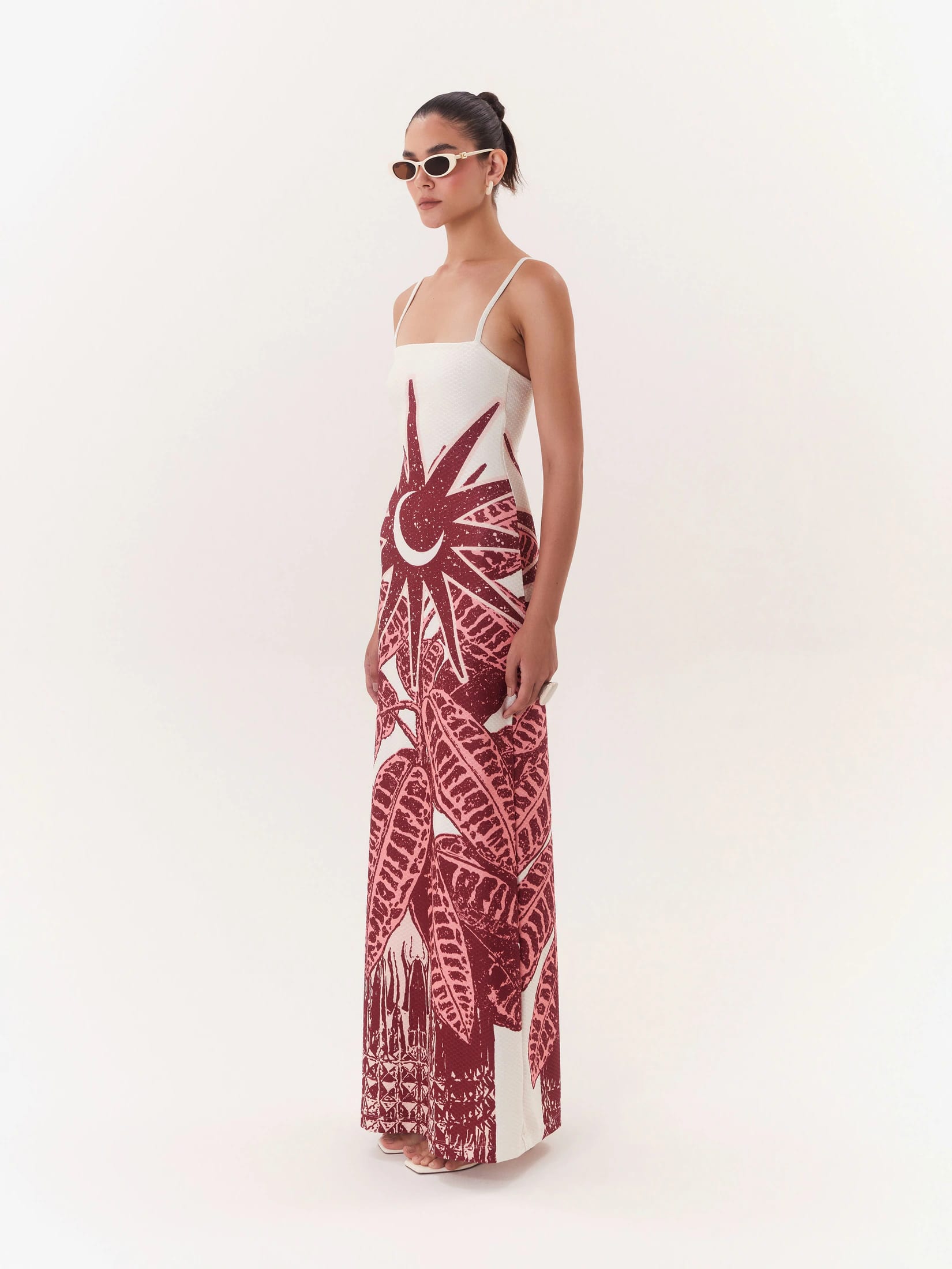 Maxi Dress Solar - Vino - imagen 2