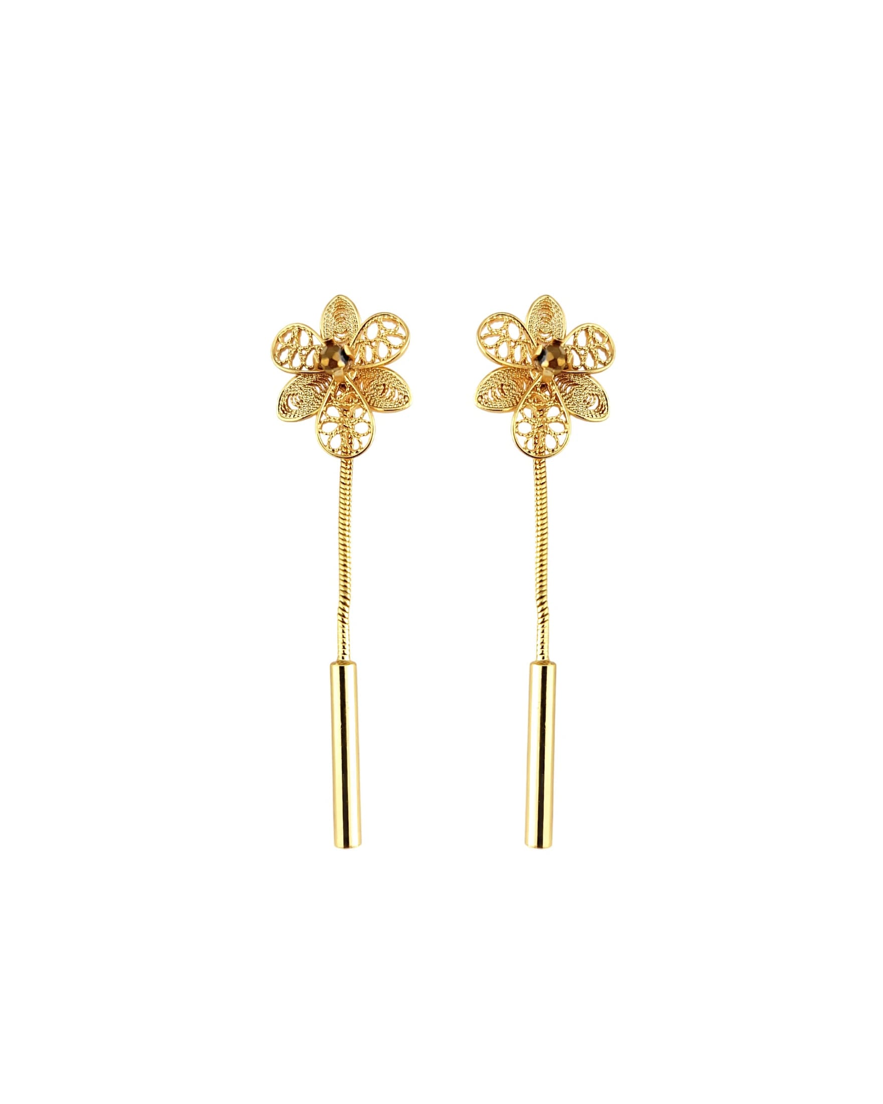 Aretes filigrana doble función Esther - imagen 1