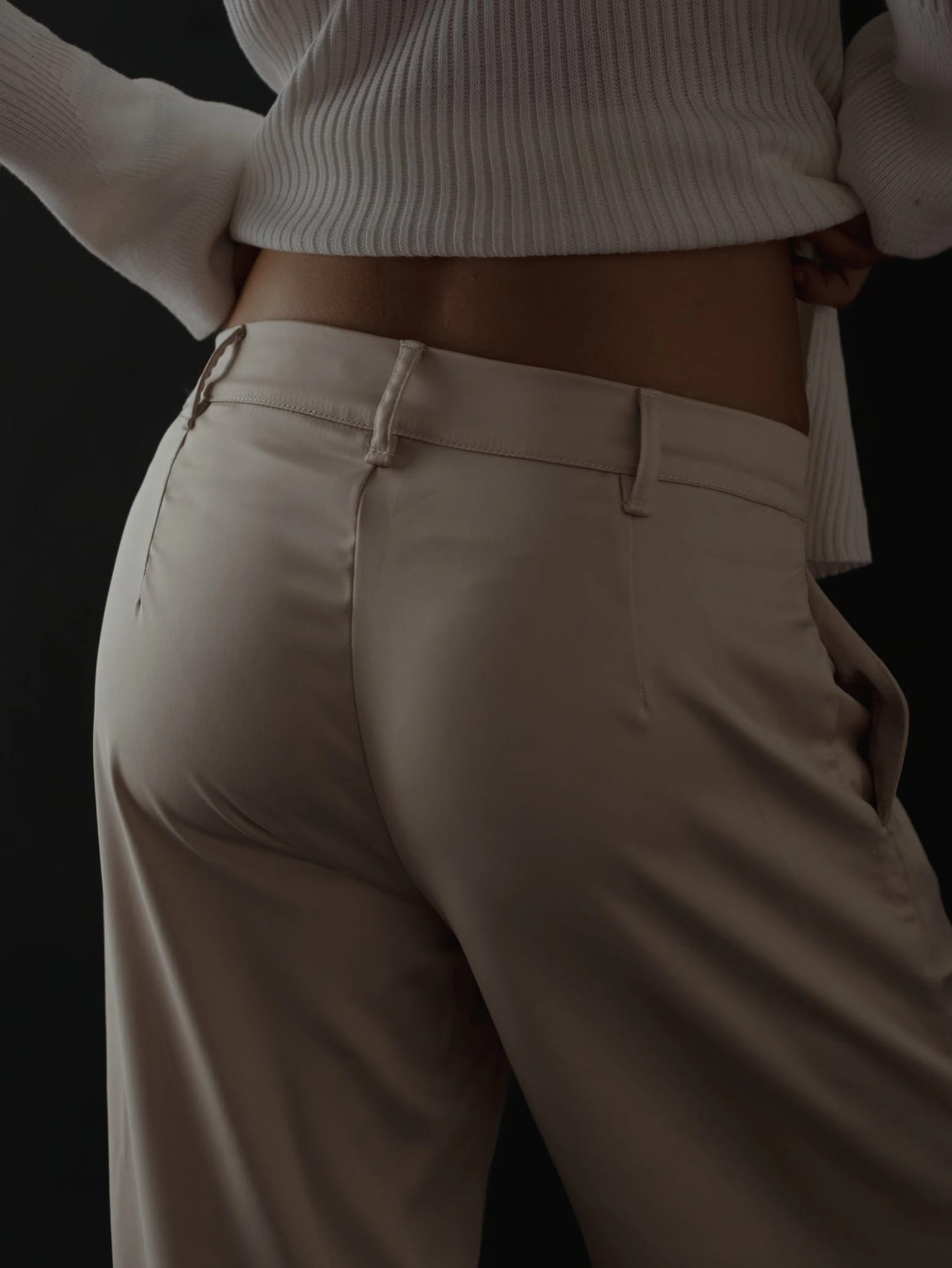 NOT SO MODEST TROUSER - SAND PEARL - imagen 7