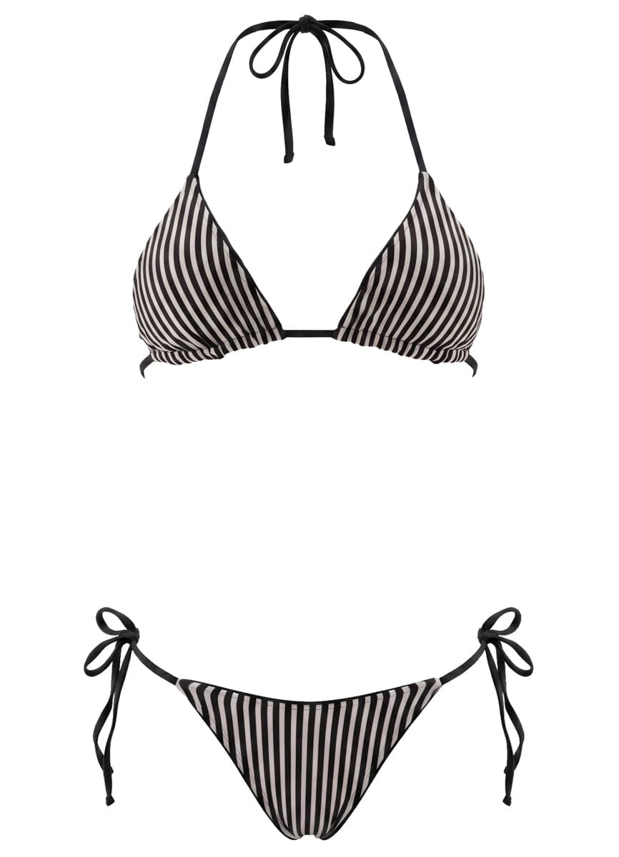 Maaji Jade Black Sunning Low Rise Tie Side Bikini Bottom - imagen 6