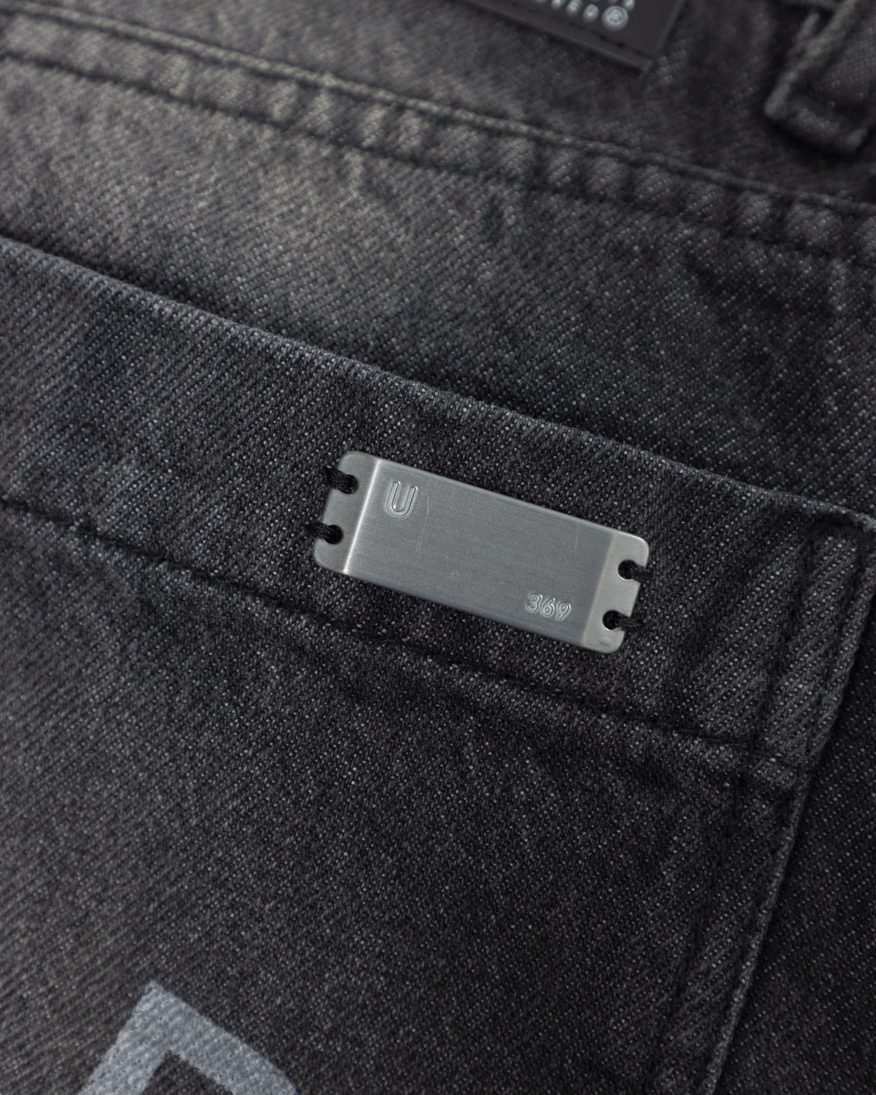 W Line Basic Wide Jeans Washed Black - imagen 5