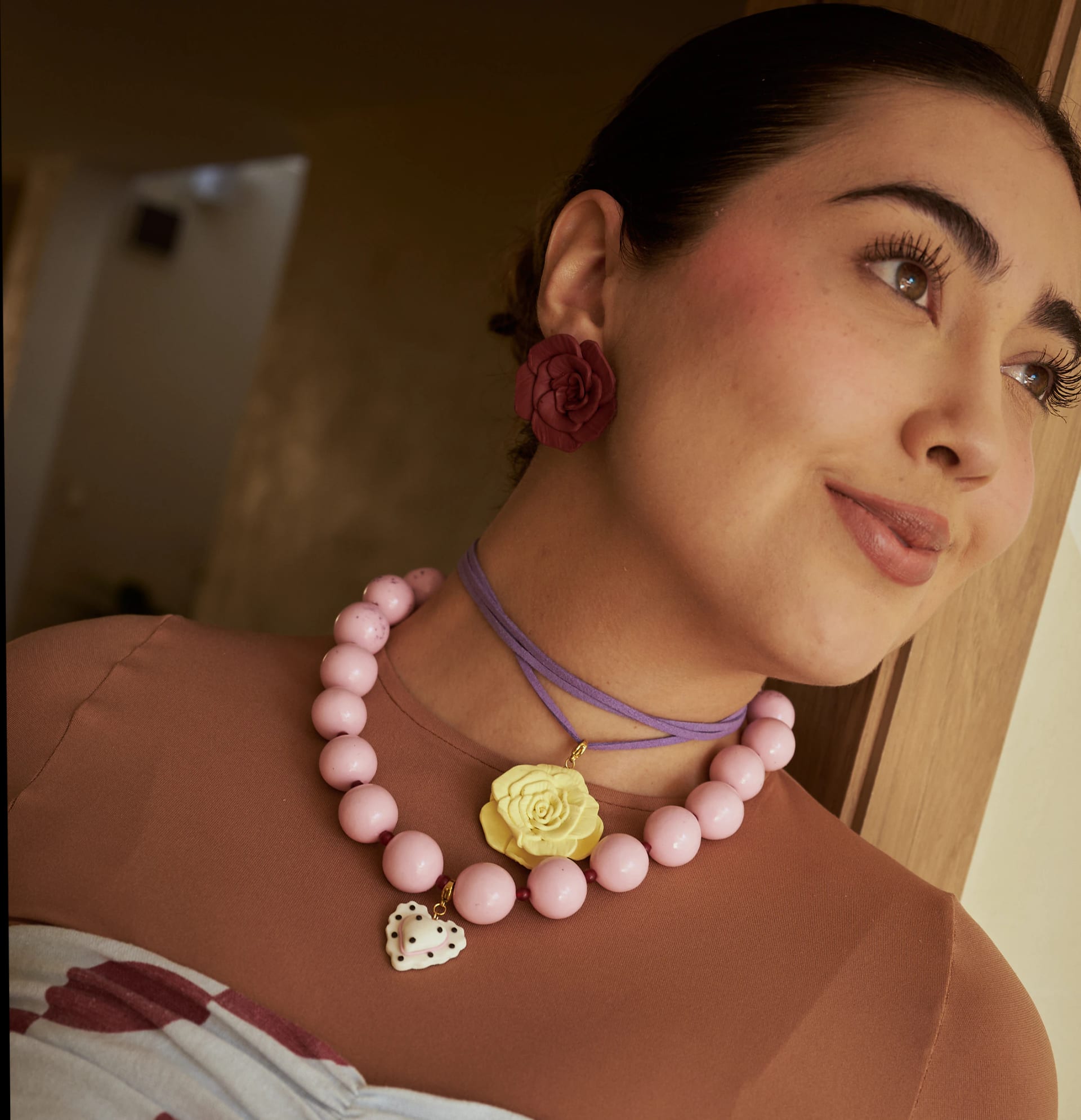 Aretes Rose Maxi - imagen 3