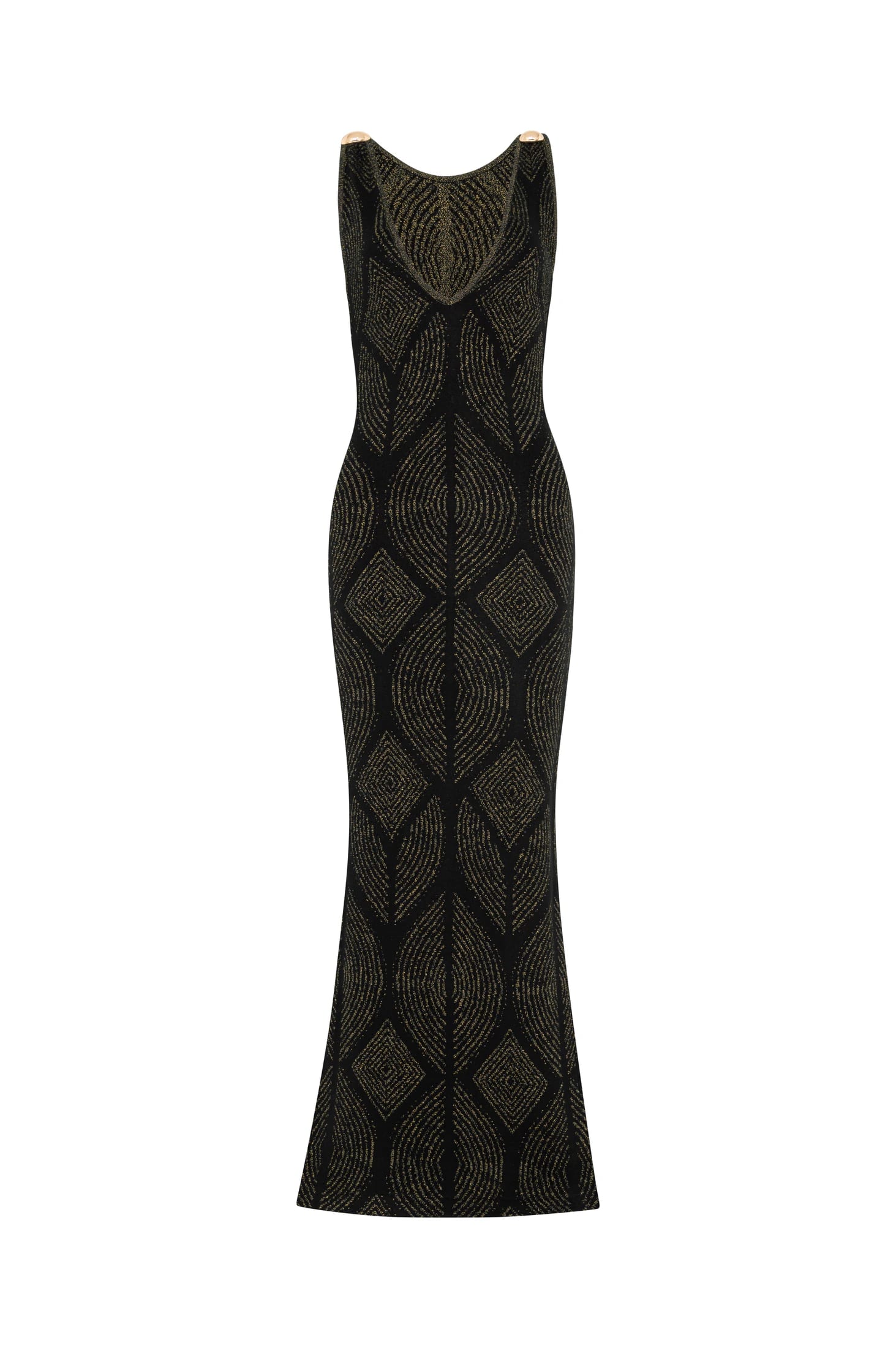 Vestido Atenea Negro-Dorado - imagen 7