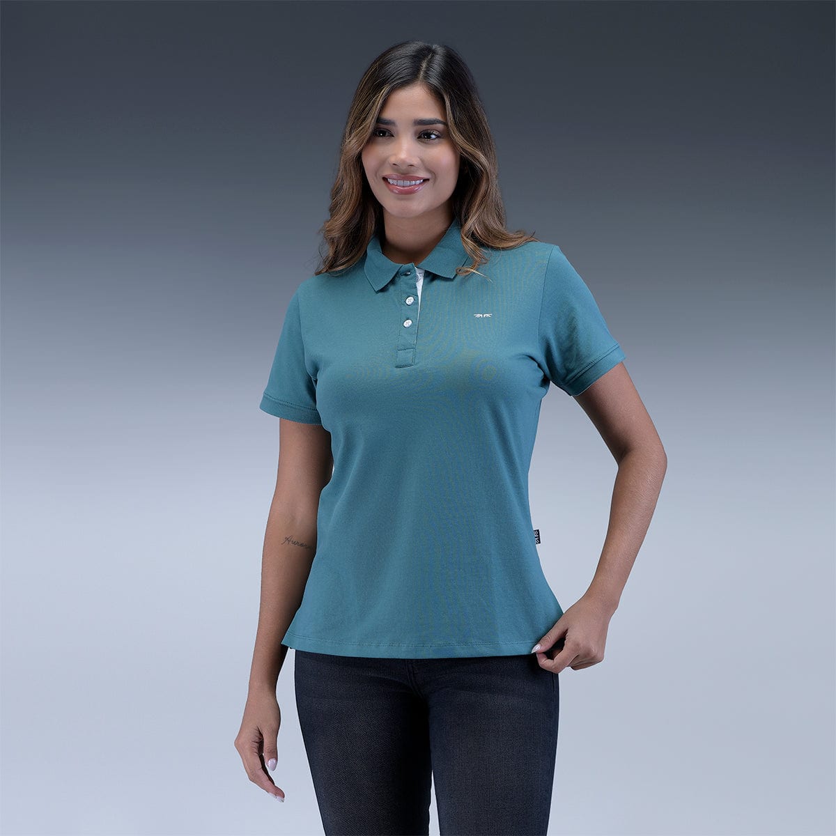 Polo Verde Mujer - imagen 1