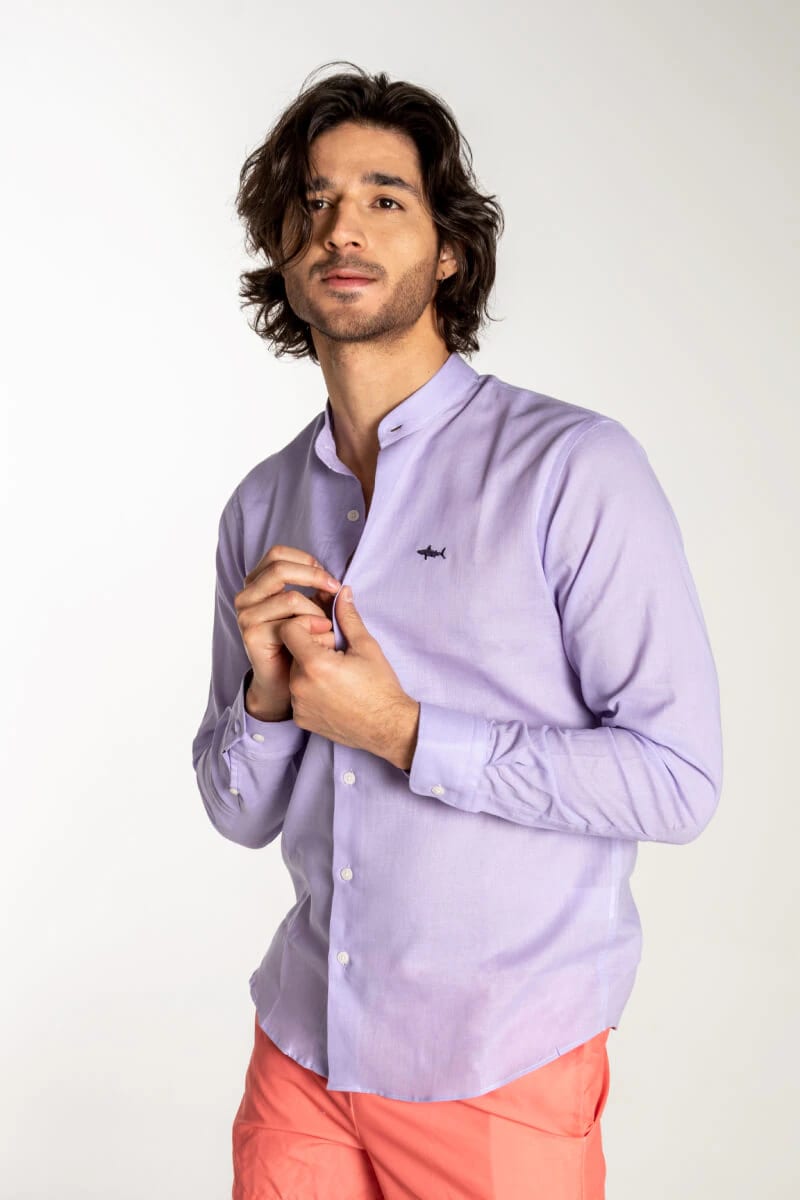 CAMISA NERU SALVADOR LILA - imagen 3