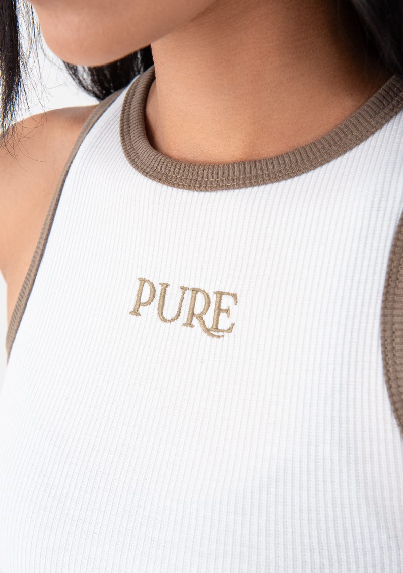 Atelier Cream - Brown Crop top - imagen 7