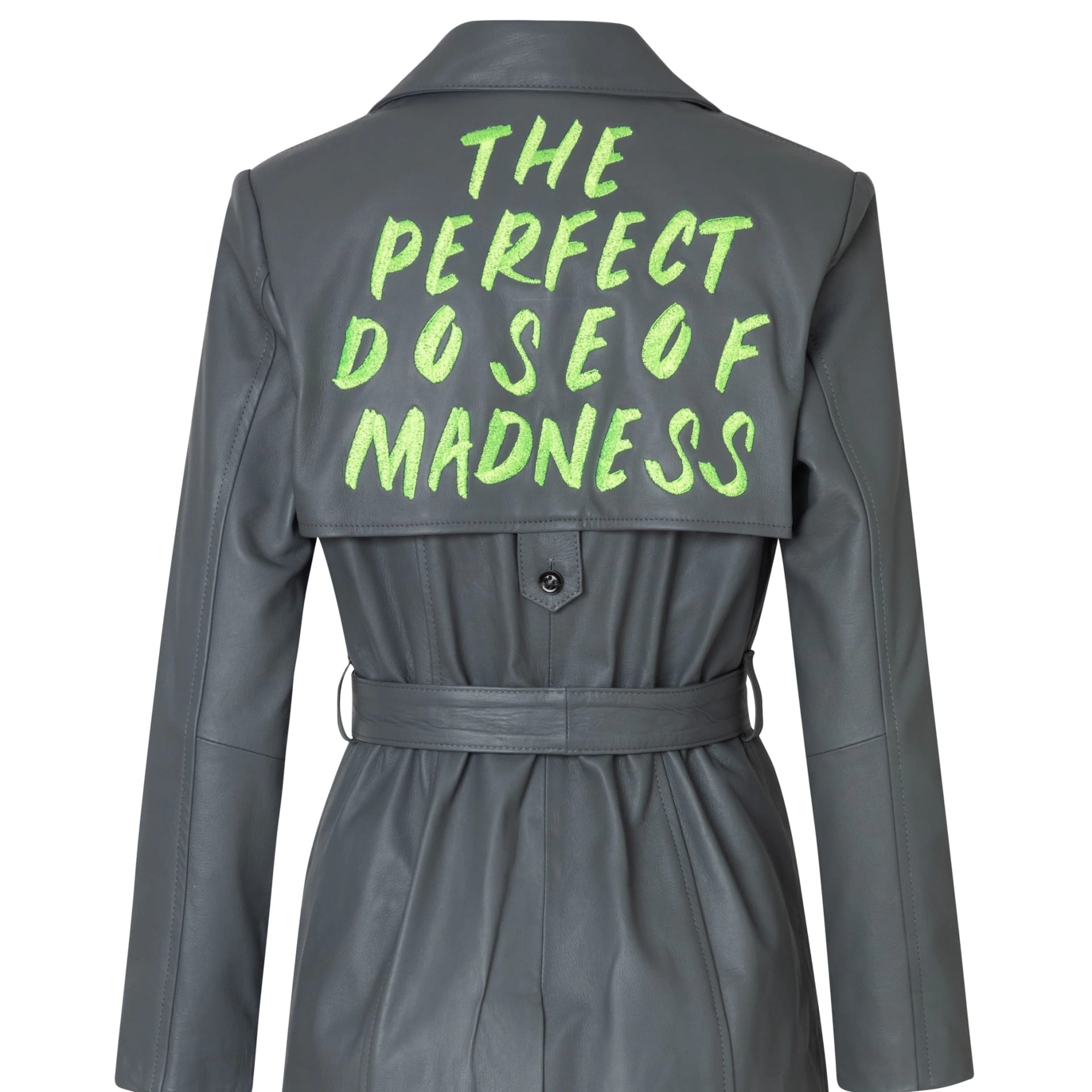 TRENCH coat - GREY - the PERFECT dose OF madness - - imagen 3