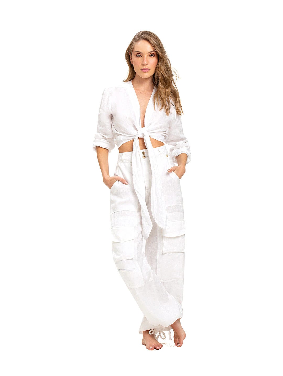 Dalia Pant - Linen Capsule - imagen 1