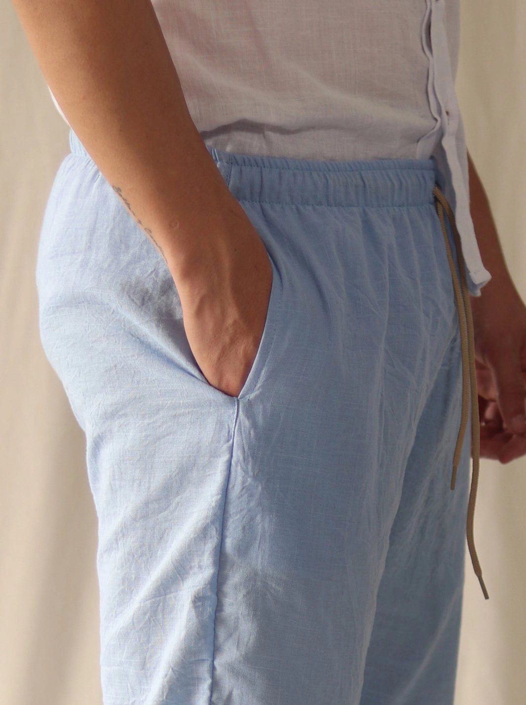 PANTALÓN LINO ALGODÓN | BOTA RECTA - imagen 7