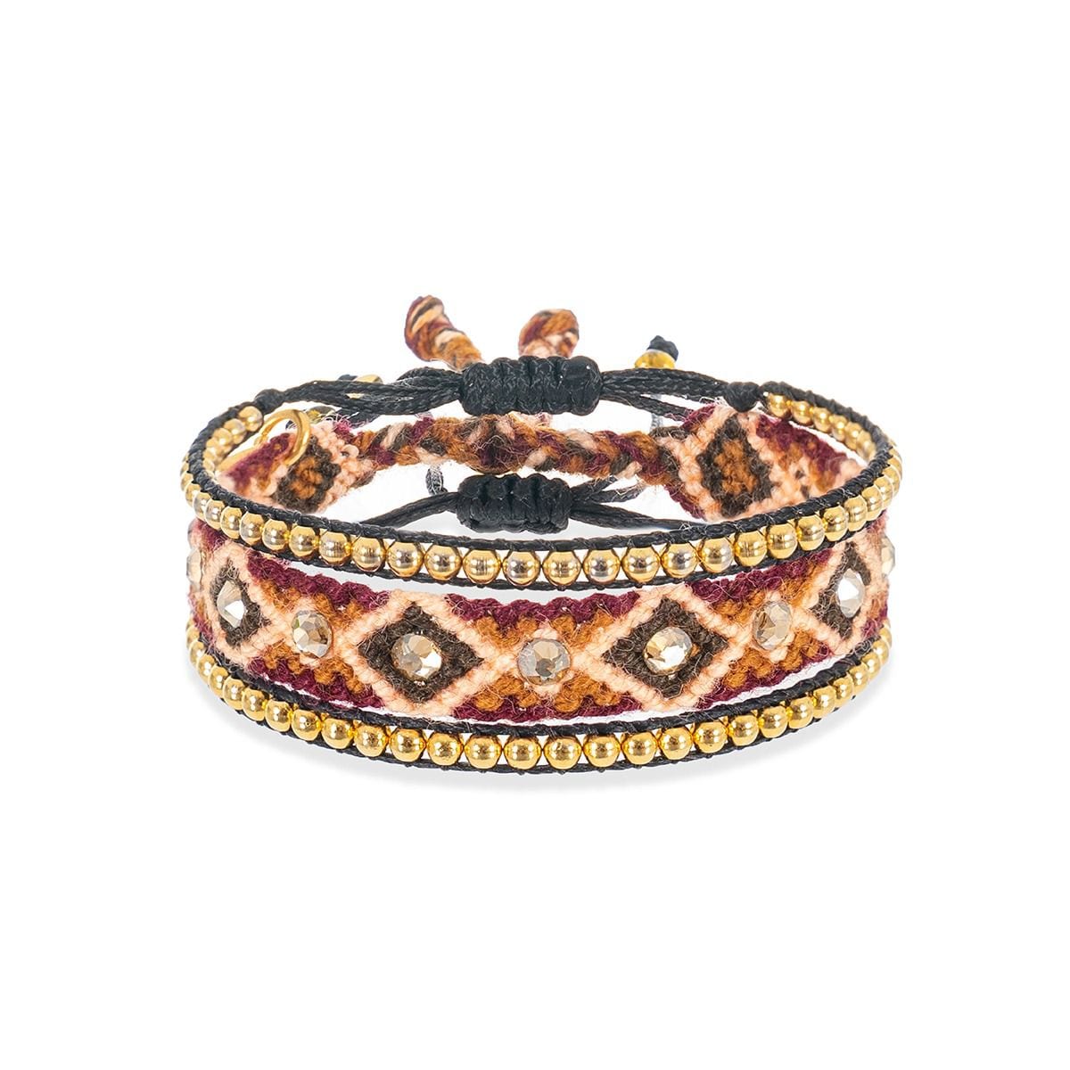Wayuu Skinny Brown Stack | Effortless Earthy Chic - imagen 1