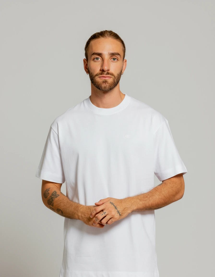 Camiseta Basic Custom Blanca - imagen 1
