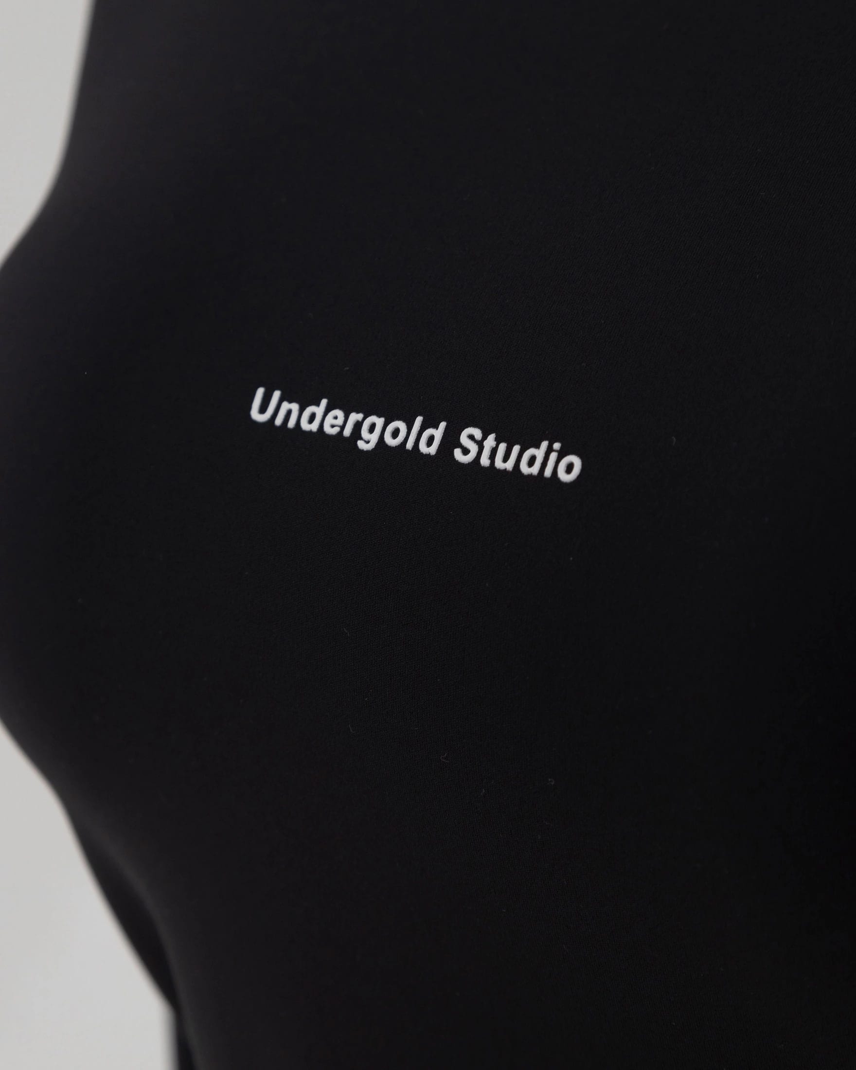 W Basics Undergold Studio Ultra Slim Long Sleeve Tee Black - imagen 4