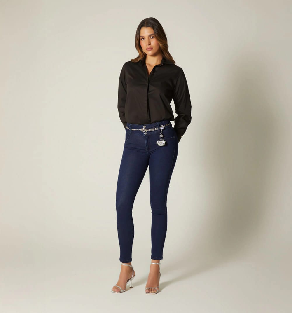 Blusa camisera manga larga - imagen 6