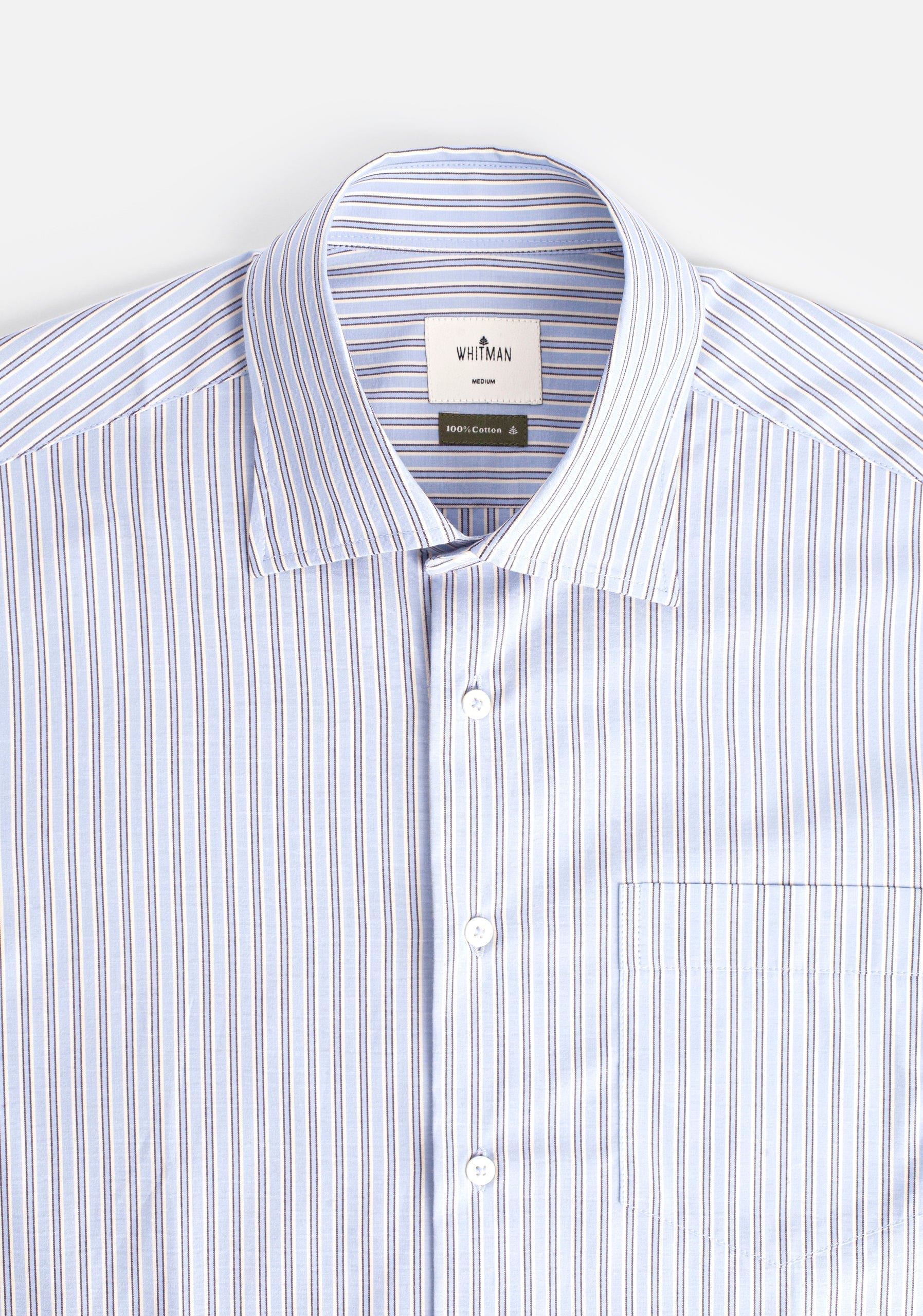 Camisa H CI Jamaica Rayas Grd Azul Claro - imagen 7