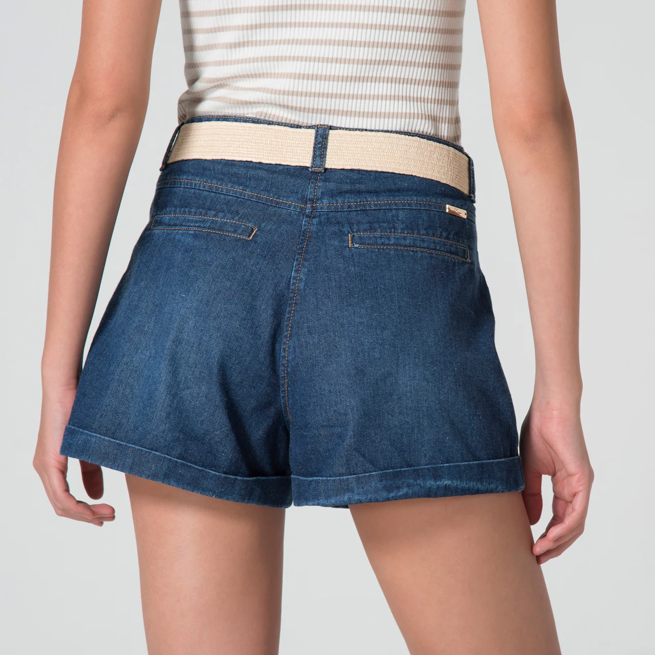 Short Regular Denim Ivana - imagen 3