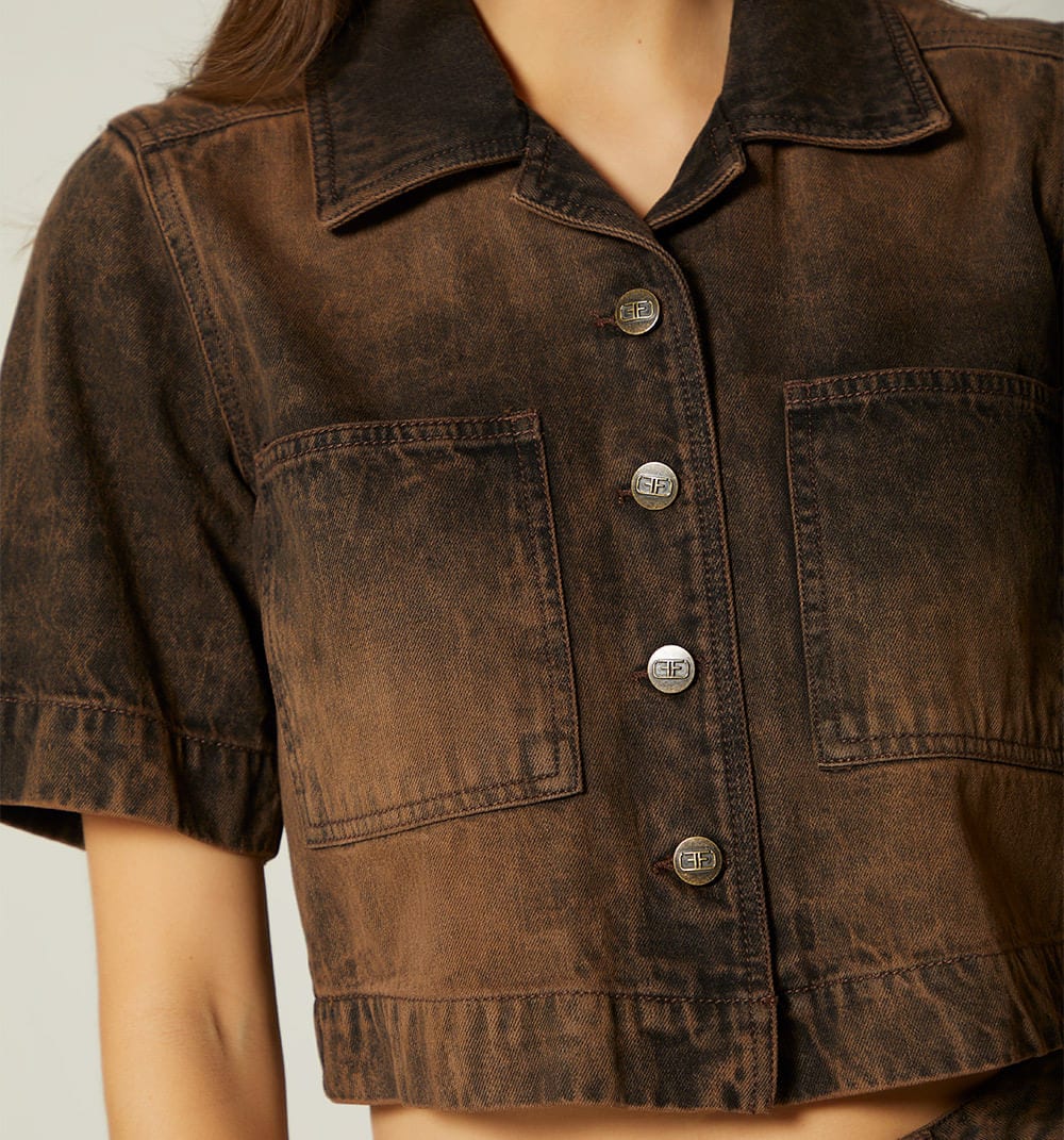 Blusa boxxi con bolsillos - imagen 4