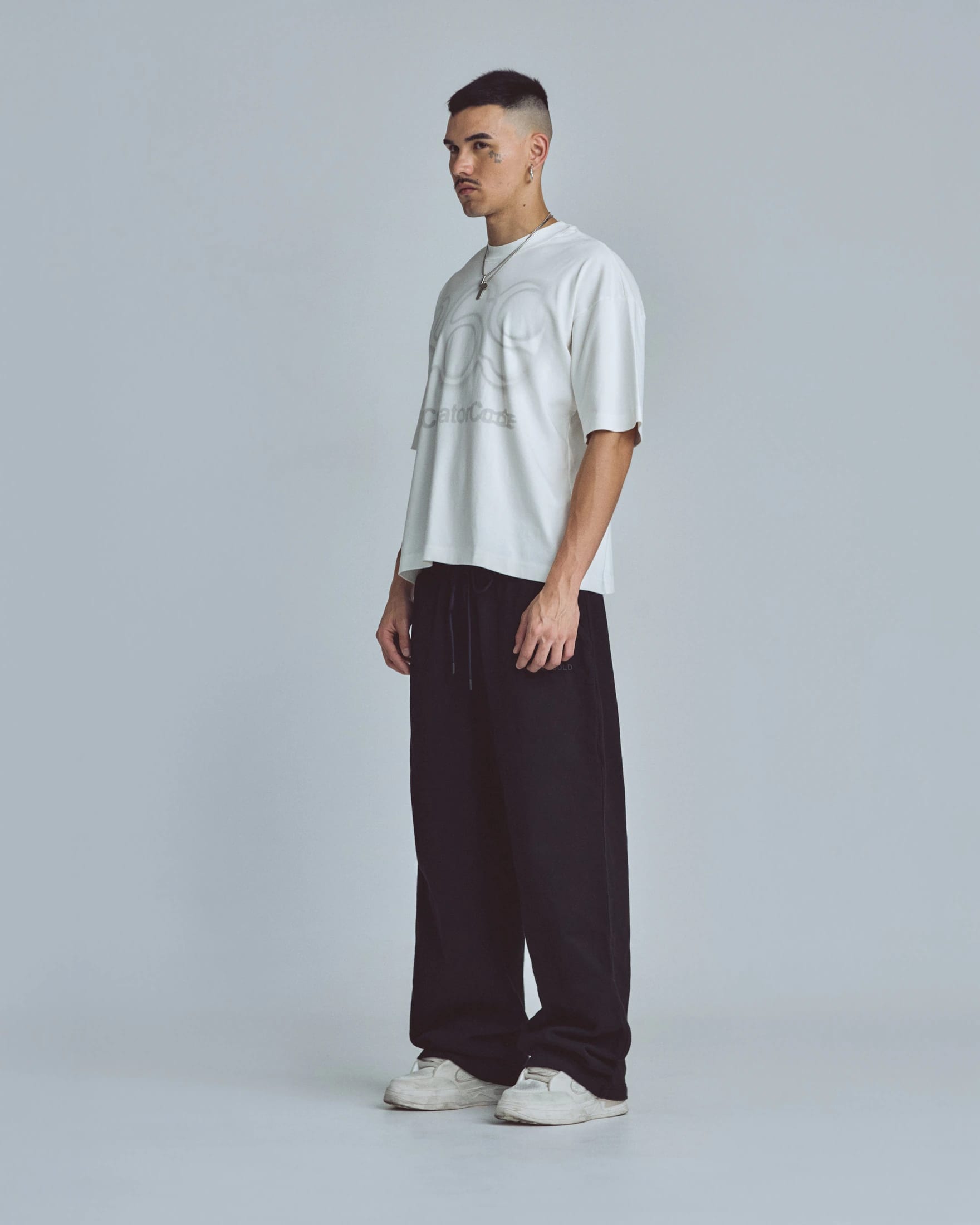 Stardust Code Boxy Fit Tshirt White - imagen 5