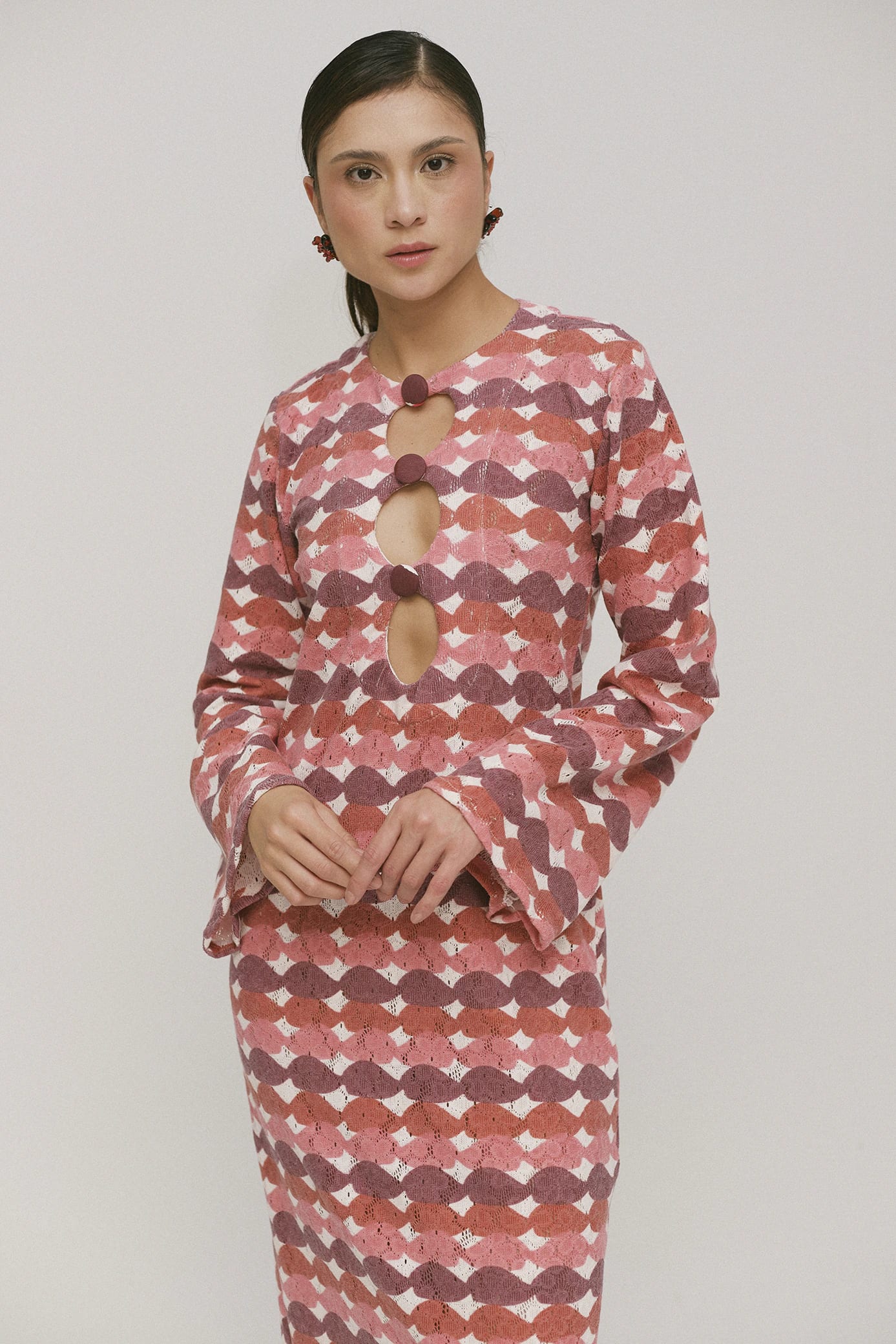 Vestido Holiday Glaseado Rojo - imagen 11