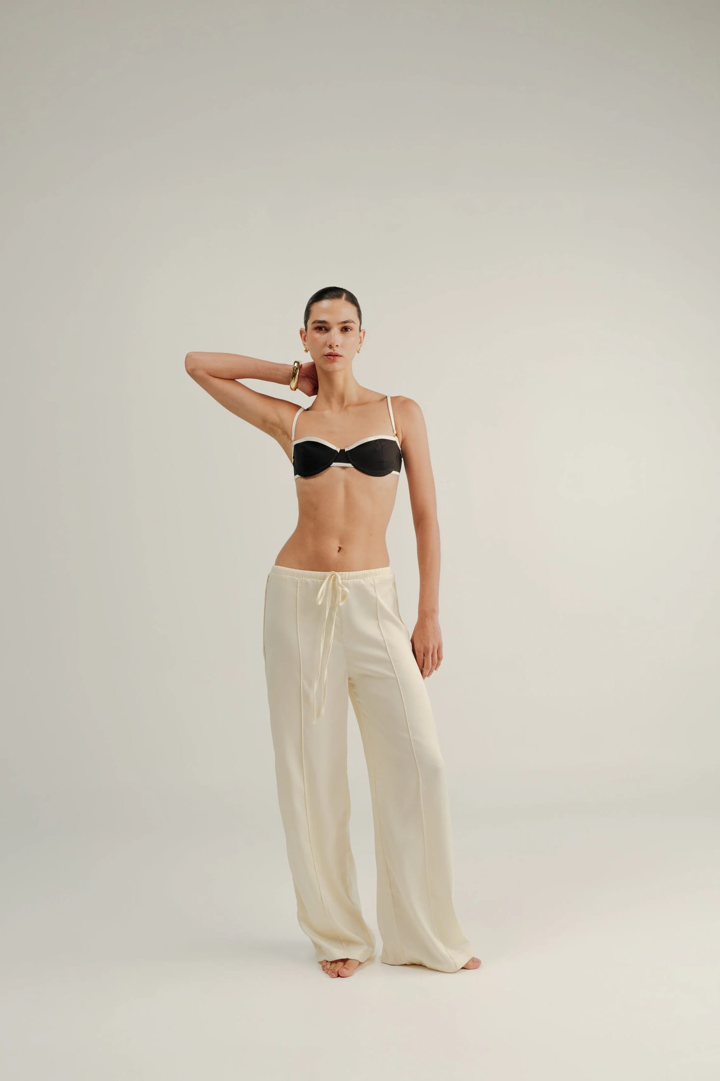 PANTALÓN CARIÑO MIO - IVORY - imagen 1