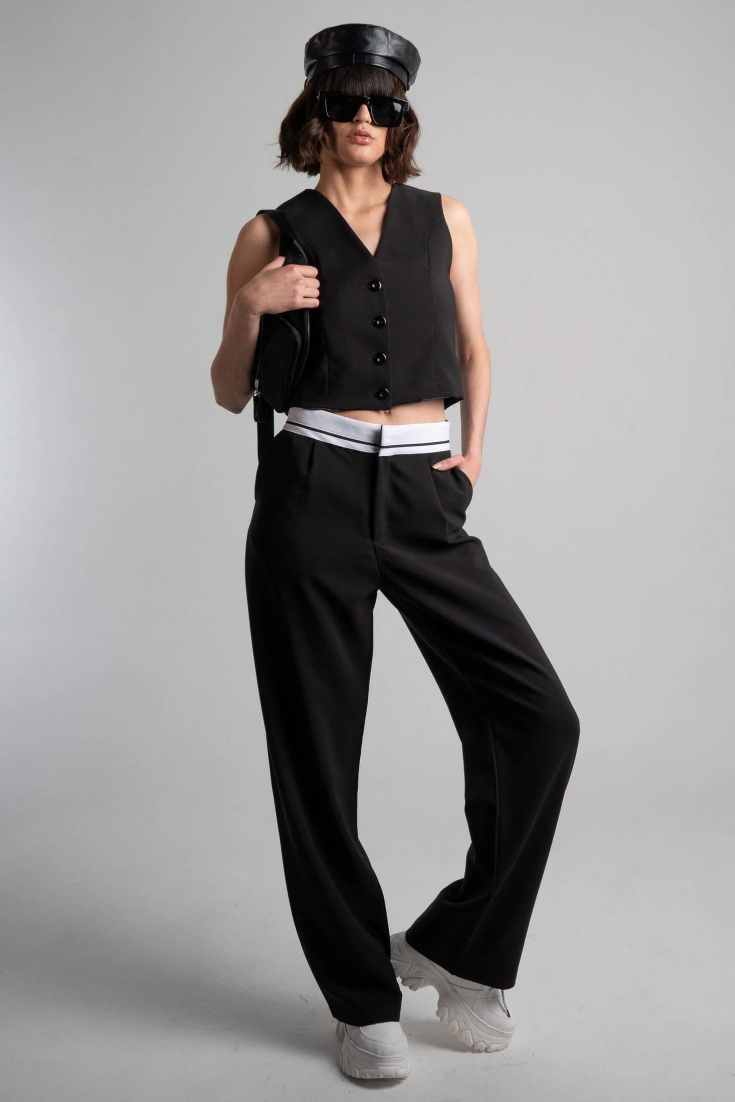 Chaleco y Pantalon Tayloring Negro - imagen 4